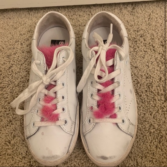 Golden goose rare mink fur sneakers - Picture 2 of 4